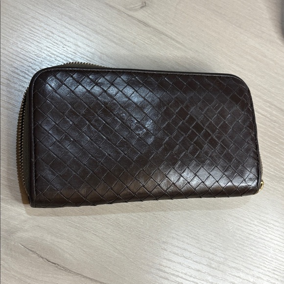 Bottega Veneta Brown Leather Wallet - Picture 4 of 16